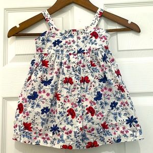 NWT Baby Gap Summer red white blue dress with bottoms